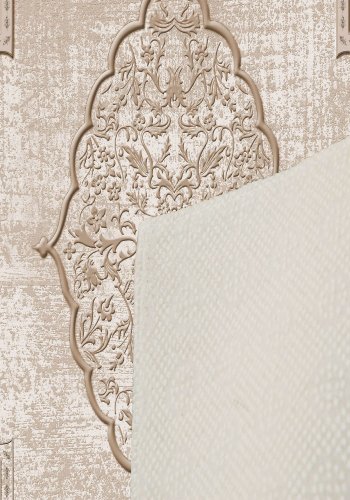 TEPPI EEXFAB621 gulvtppe, m. mnster, rektangulr - multifarvet polyester (120x180)