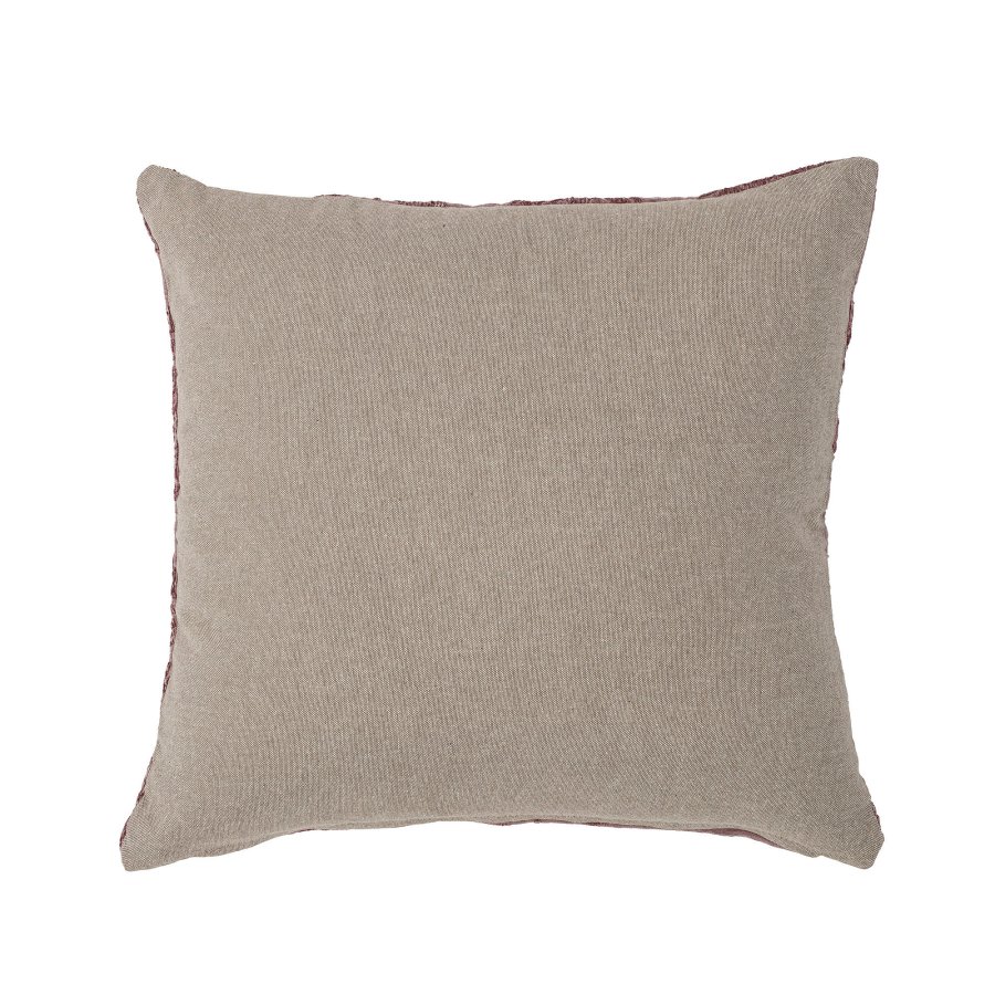 BLOOMINGVILLE Sofia pute, lilla, bomull B: 50 cm, L: 50 cm