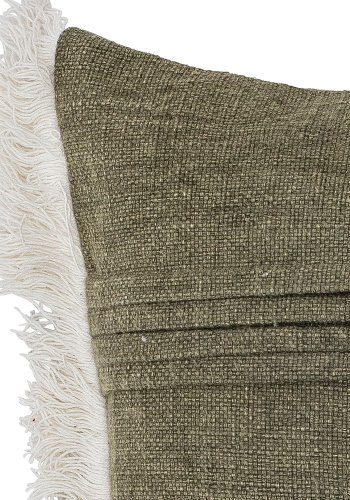 BLOOMINGVILLE He Kissen, Grün, Baumwolle B: 45cm, L: 45cm