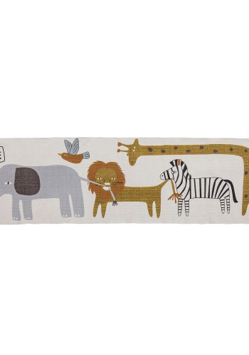 BLOOMINGVILLE MINI Neah teppe, hvit, bomull B: 50 cm, L: 200 cm