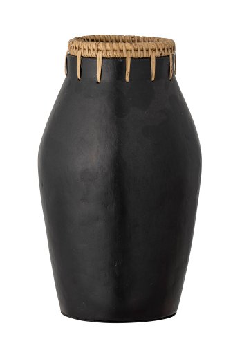 BLOOMINGVILLE Dixon dekorativ vase, svart, terrakotta