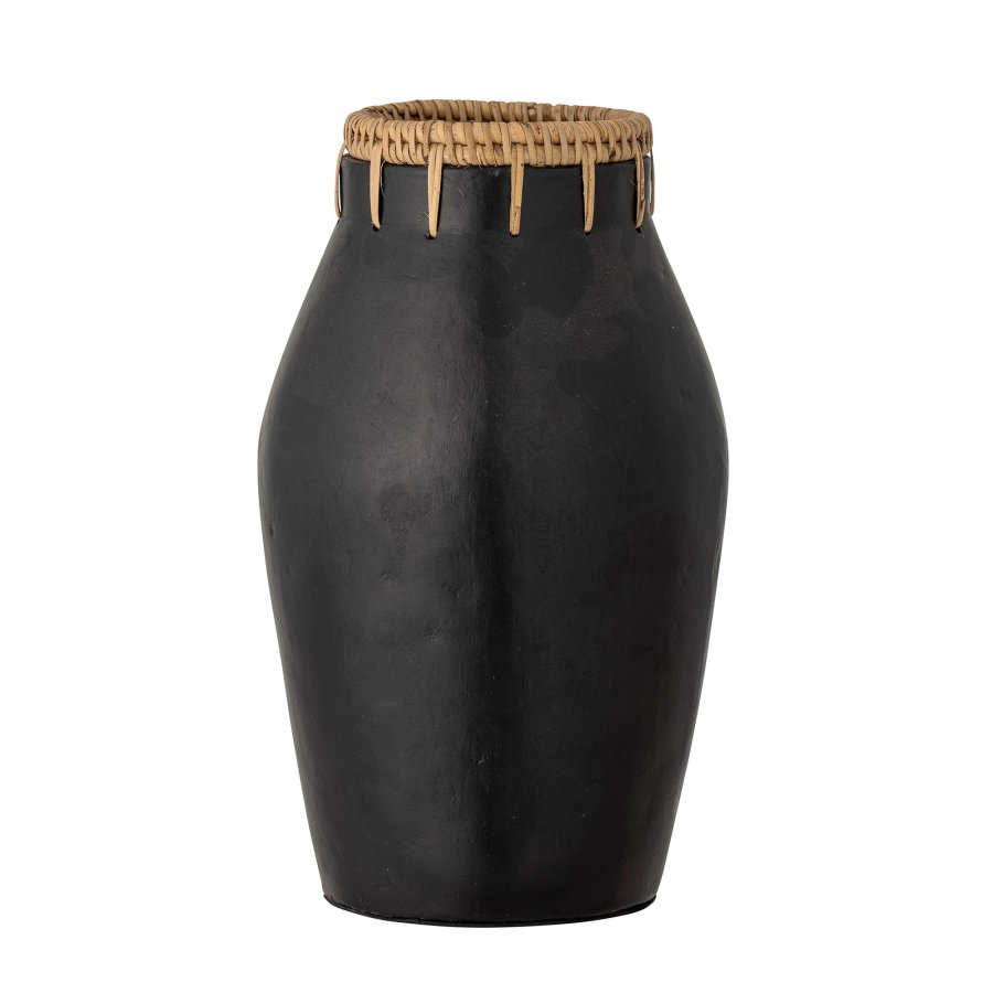 BLOOMINGVILLE Dixon dekorativ vase, svart, terrakotta