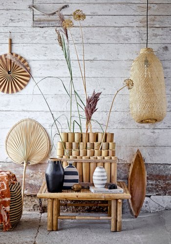 BLOOMINGVILLE Dixon dekorativ vase, svart, terrakotta