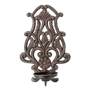 CREATIVE COLLECTION Renee Ljusstake Vägg, Gr, Metall