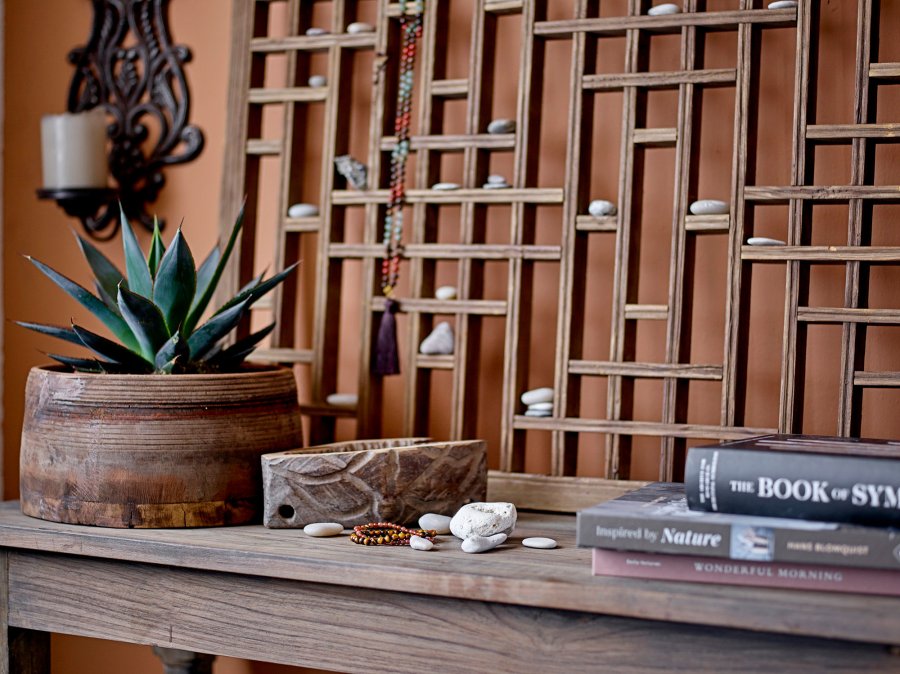 CREATIVE COLLECTION Renee Kerzenhalter Wand, Grau, Metall