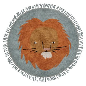 BLOOMINGVILLE MINI Leroy matta, bl, bomull D: 130 cm