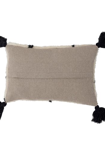 BLOOMINGVILLE Ayn Kissen, Weiß, Baumwolle B: 25cm, L: 40cm