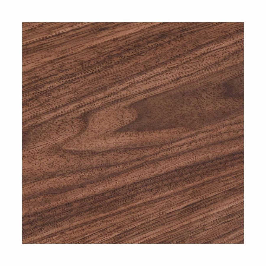 Tokyo liten skjenk, m. 3 drer og 3 skuffer - brun valntt (155x45)