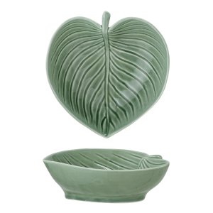 BLOOMINGVILLE Savanna tallrik, grön, stengods W: 15cm, H: 5 cm, L: 15 cm