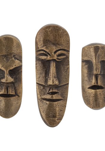 BLOOMINGVILLE Jespar krok - messing (sett med 3)