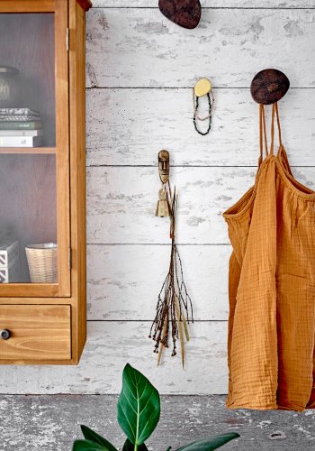 BLOOMINGVILLE Jespar krok - messing (sett med 3)