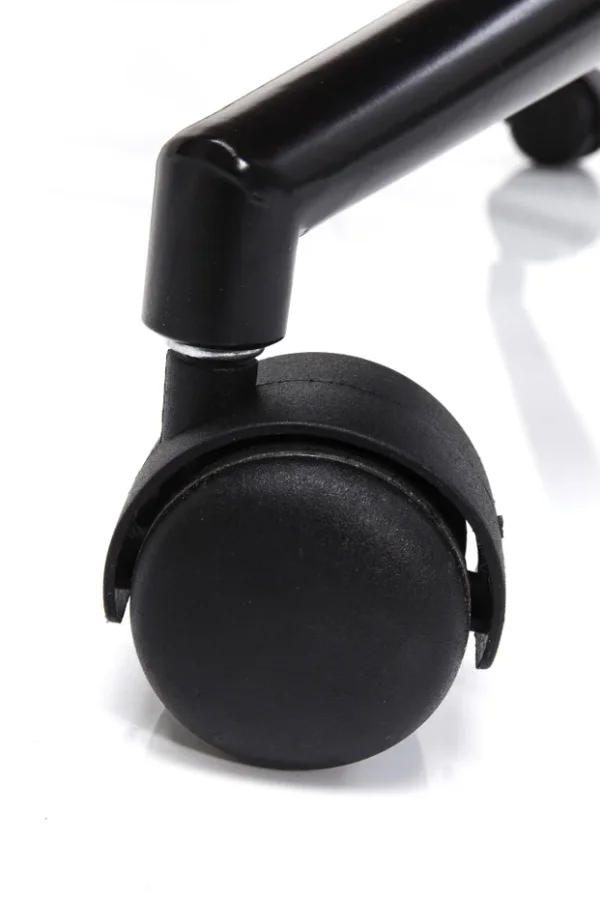 KARE DESIGN Check Out kontorstol - sort kunstlder/natur finér/sort stl, m. hjul og armln