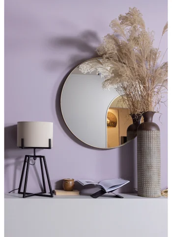 WOOOD Kari dekorativ vase, rund - brunt jern (H:60)