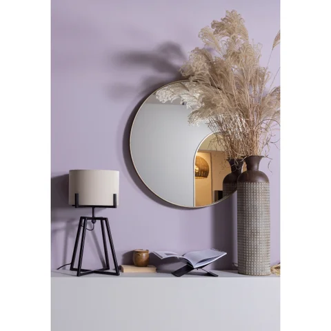 WOOOD Kari dekorativ vase, rund - brunt jern (H:60)