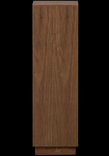 WOOOD Enid piedestal, kvadratisk - valnddefinér (24x24)