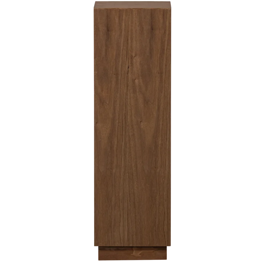 WOOOD Enid piedestal, kvadratisk - valnddefinér (24x24)