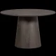 WOOOD Maan spisebord, rund - mrkebrun MDF (120)