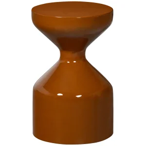 WOOOD Floyd sidebord, rund - tapenade metal (30)