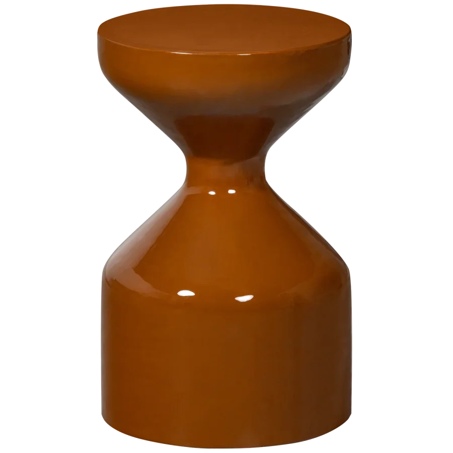 WOOOD Floyd sidebord, rund - tapenade metal (30)