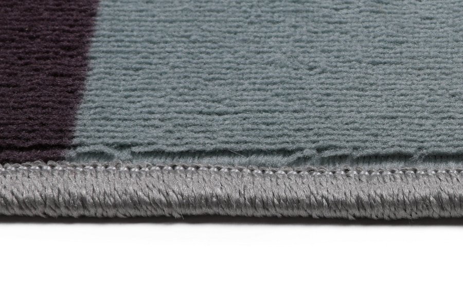 TEPPI 50 Hall gulvtppe, m. mnster, rektangulr - multifarvet polyester (120x150)