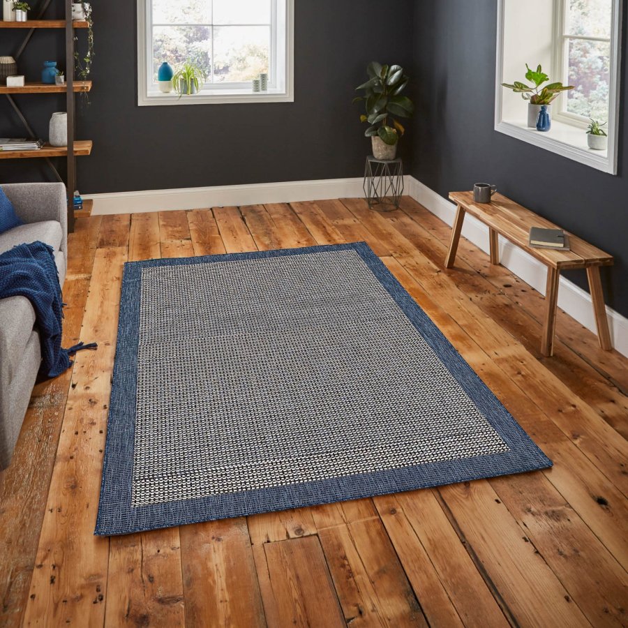 TEPPI 146 Hall gulvtppe, m. mnster, rektangulr - multifarvet polypropylen (80x300)