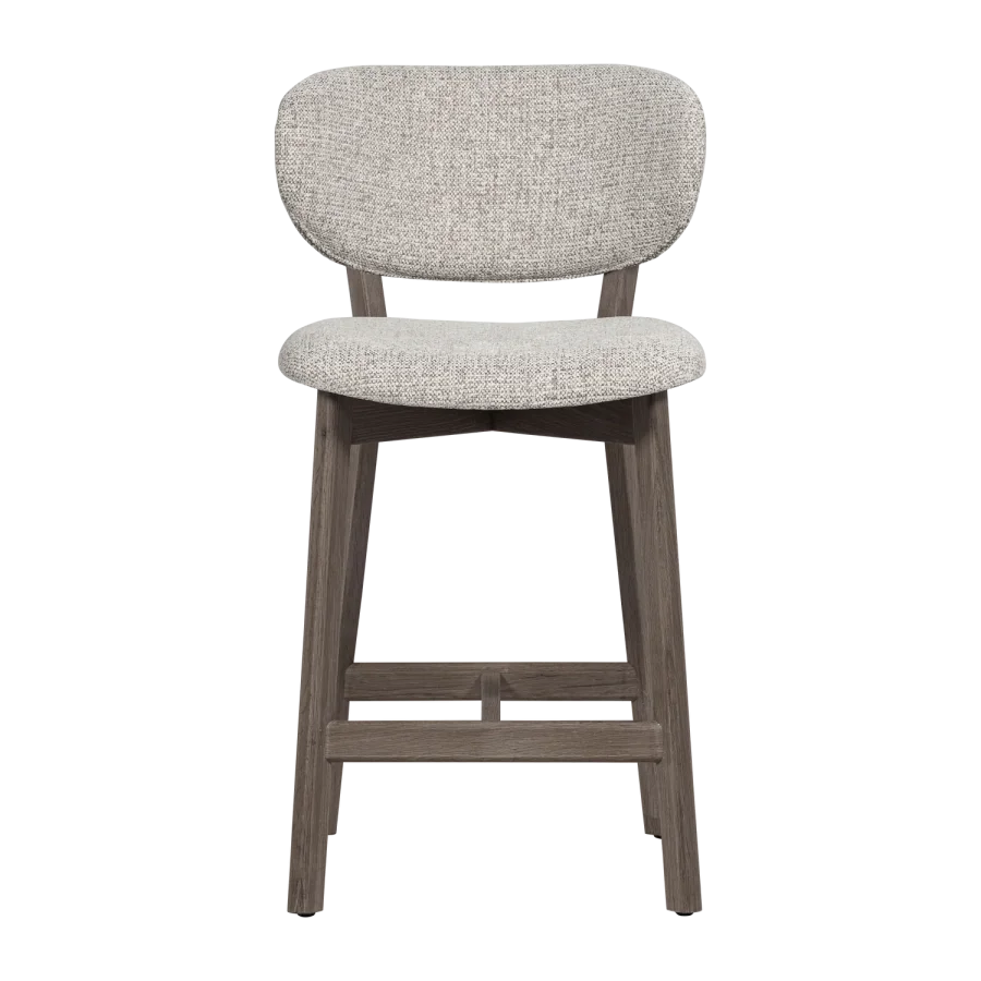 WOOOD Udar Barstol Naturf�rgad Med Tr�ram Brun [Fsc]