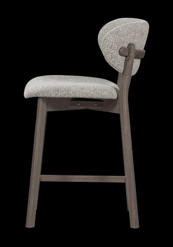 WOOOD Udar Barstol Naturf�rgad Med Tr�ram Brun [Fsc]