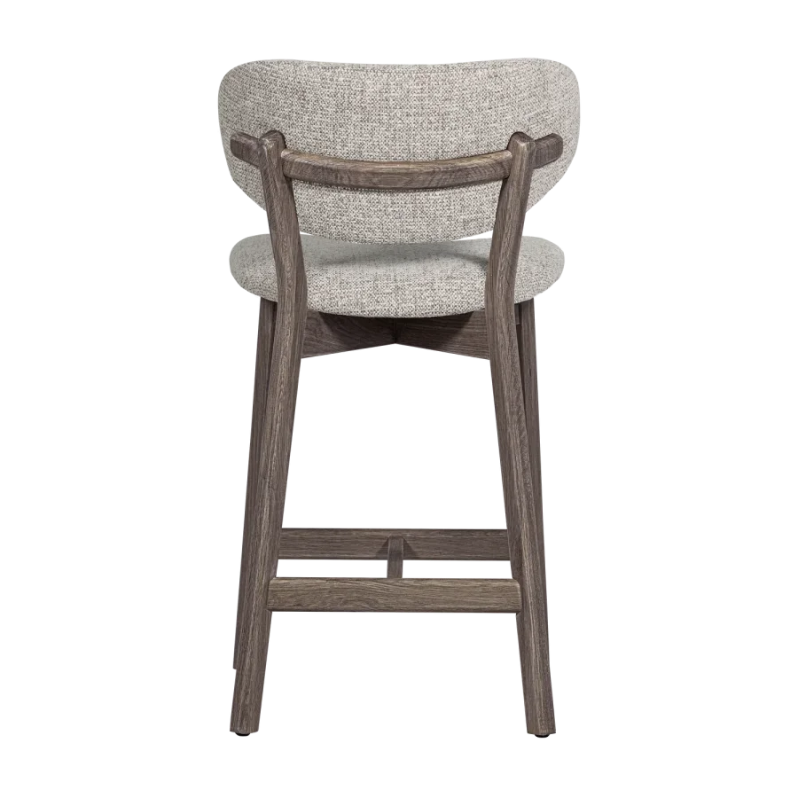 WOOOD Udar Barstol Naturf�rgad Med Tr�ram Brun [Fsc]