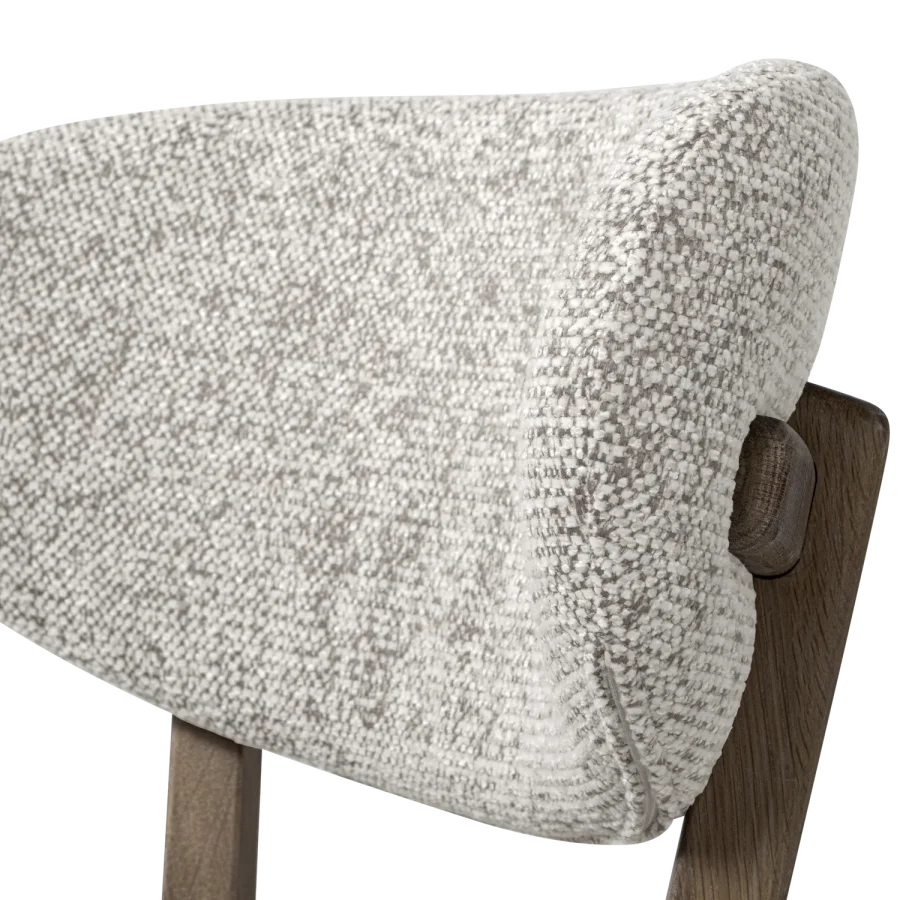 WOOOD Udar Barstol Naturf�rgad Med Tr�ram Brun [Fsc]