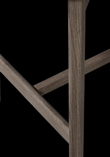 WOOOD Udar Barstol Naturf�rgad Med Tr�ram Brun [Fsc]