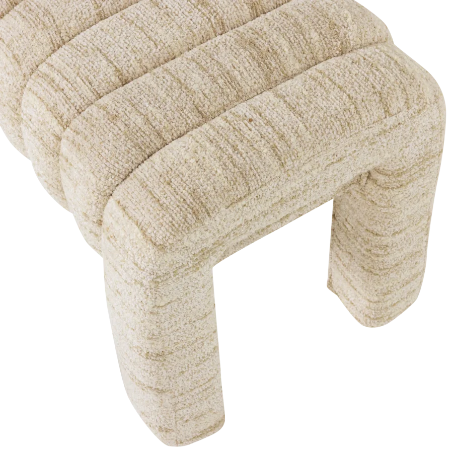 WOOOD Frex kl�dd b�nk Boucle Natural [Fsc]