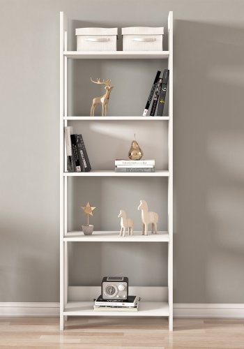 FUNZI LIVING Country bokhylle - hvit melamin