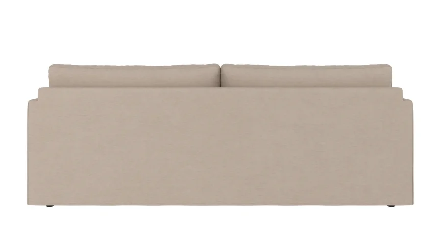 ROWICO Peyton soffa 3-sits beige tyg Ursula #282 (c3)