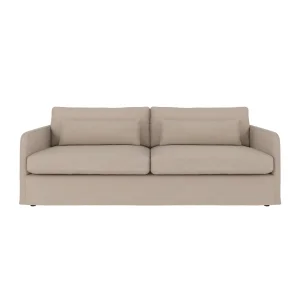 ROWICO Peyton soffa 3-sits beige tyg Ursula #282 (c3)