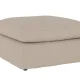 ROWICO Peyton fotskammel beige stoff Ursula #282 (c3)