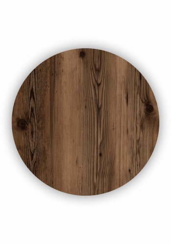 NORDVRK Elite konsollbord, m. 4 drer, 2 hyller - valnttmelamin og plast (180x45)