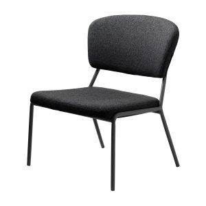 Brantford loungestol - gr polyester og metal