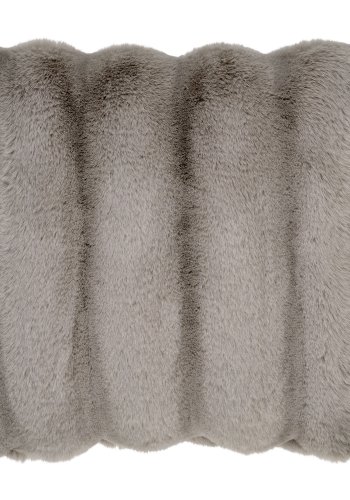 HOUSE NORDIC Pute, imitert pels, beige, 45x45 cm