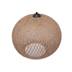 LUMI Pisa loftlampe - creme jute
