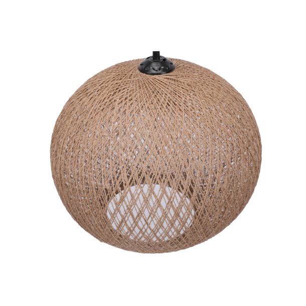 LUMI Pisa loftlampe - creme jute
