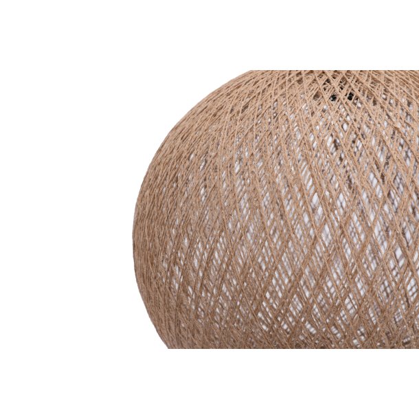 LUMI Pisa loftlampe - creme jute