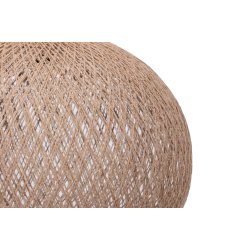 LUMI Pisa loftlampe - creme jute