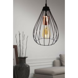 LUMI Guarda loftlampe - sort metal