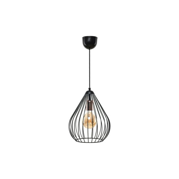 LUMI Guarda loftlampe - sort metal