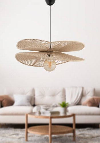 NORDV&Auml;RK P�sklilja - Beige ljuskrona