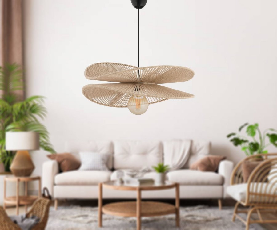 NORDV&Auml;RK P�sklilja - Beige ljuskrona