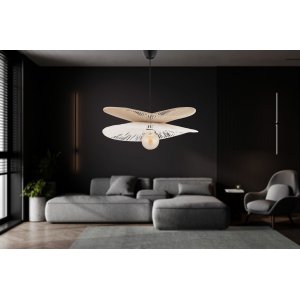 NORDV&Auml;RK P�sklilja - Beige, vit ljuskrona