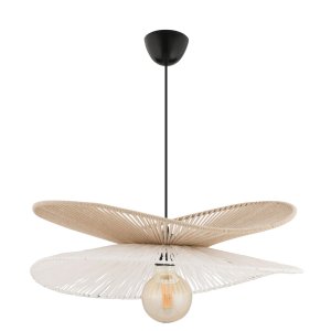 NORDV�RK P�skelilje - Beige, hvit lysekrone