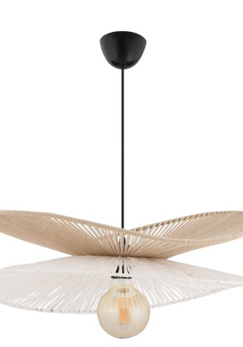 NORDV&Auml;RK P�sklilja - Beige, vit ljuskrona