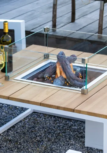 COSI FIRES Cosi firkantet glasskant L, beskyttelsesglass (50x50)